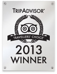 Trip Advisor Winner 2013